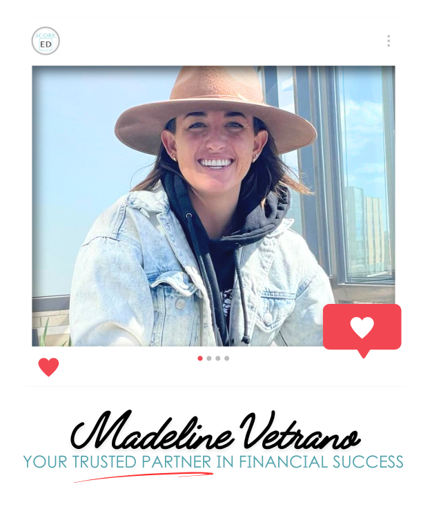 Maddee Vetrano - Founder of ScoreED AZ